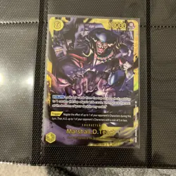 One Piece TCG Marshall D Teach OP16-119 SEC - NM - The Time of Battle ENGLISH - Image 1
