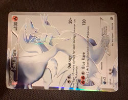 Pokemon Reshiram Full Art Black & White Base Set #113/114 Holo NMint Fast Ship - Image 3