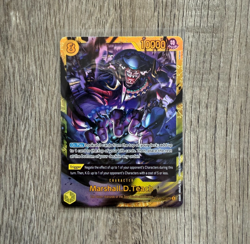 One Piece TCG Marshall D Teach OP16-119 SEC The Time Of Battle OP16 - English NM - Image 1