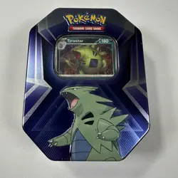Pokemon TCG: Tyranitar Triple Whammy Collectors Tin - Factory Sealed - Image 1