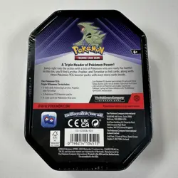 Pokemon TCG: Tyranitar Triple Whammy Collectors Tin - Factory Sealed - Image 2