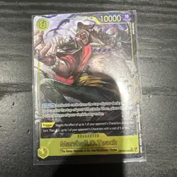 Marshall D Teach (Alt Art) OP16-119 SEC The Time of Battle ONE PIECE tcg ENGLISH - Image 1