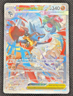 Mega Lucario EX 179/132 - Pokemon TCG Mega Evolution SIR Holo - NM Pack Fresh 🔥 - Image 1