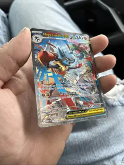 Mega Lucario ex 179/132 Me01: Mega Evolution Holo NM SIR - Image 5