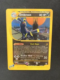 Pokemon TCG UMBREON SET AQUAPOLIS 41/147 - ENG ENGLISH - Image 1