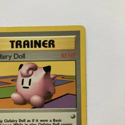 Clefairy Doll 70/102 Rare Base Set Unlimited WOTC Pokemon TCG - Image 3