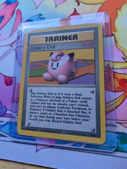 Clefairy Doll 70/102 Rare Unlimited Base Set 1999 Pokemon Card TCG NM/LP - Image 2