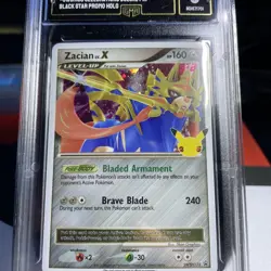Zacian Lv X Celebrations Deluxe Pokemon Psa Swsh135 PSA CGC BSG GMA 9 - Image 2