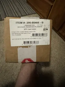 SV 151 Elite Trainer Box Pokemon Center Exclusive Sealed Case (4 ETB) SV3.5 - Image 1