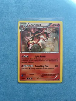 Charizard 19/113 Rare Cosmos Holo LP Legendary Treasures - Pokemon TCG - Image 1