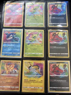 Pokemon Amazing Rare Set / Lot Of 9 Vivid Voltage & Shining Fates NM - Image 1