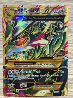 M Rayquaza EX (Shiny Full Art) 98/98 XY - Ancient Origins Holo MP - Image 1