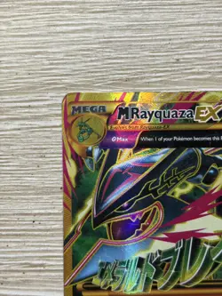 M Rayquaza EX (Shiny Full Art) 98/98 XY - Ancient Origins Holo MP - Image 3