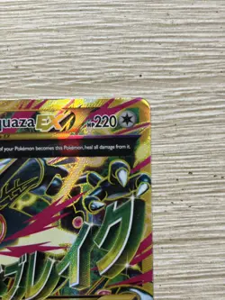 M Rayquaza EX (Shiny Full Art) 98/98 XY - Ancient Origins Holo MP - Image 4