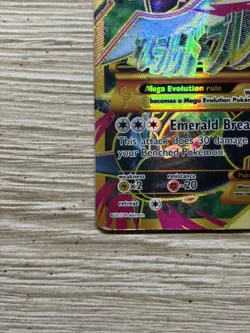 M Rayquaza EX (Shiny Full Art) 98/98 XY - Ancient Origins Holo MP - Image 5