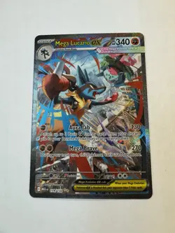 Pokemon Mega Evolutions TCG Mega Lucario EX 179/132 - Image 1