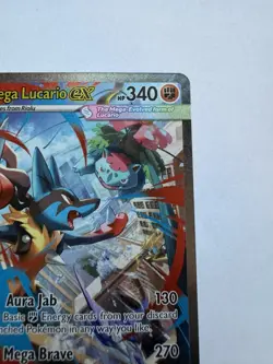 Pokemon Mega Evolutions TCG Mega Lucario EX 179/132 - Image 4