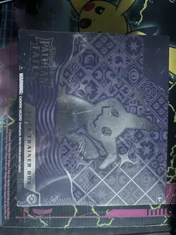 Pokemon TCG Scarlet & Violet Paldean Fates Elite Trainer box Rip On Wrapping 820650856181 - Image 1
