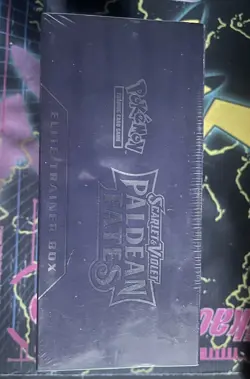 Pokemon TCG Scarlet & Violet Paldean Fates Elite Trainer box Rip On Wrapping 820650856181 - Image 4