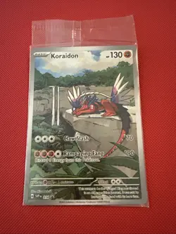 Koraidon 014 Sv: Scarlet & Violet Promo Cards Holo (SEALED) - Image 1