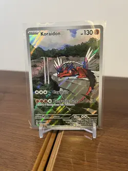 Koraidon 014 Sv: Scarlet & Violet Promo Cards Full Art Holo (MINT) - Image 1
