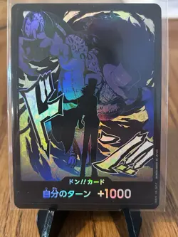 DON !! Card Rob Lucci ONE PIECE Card The Best Vol.2 PRB-02 Japanese - Image 1