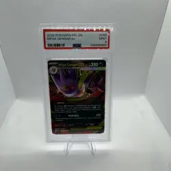 PSA 9 Mega Gengar ex #056 PFL EN Phantasmal Flames 2025 Pokemon Mint - Image 1