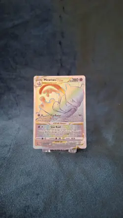 Pokemon TCG Mewtwo Vstar Pokemon Go 079/078 Holo Secret Rare - Image 1