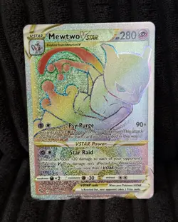 Mewtwo VSTAR 079/078 Pokemon GO Secret Rare Holo English 2022 280 HP - Image 1