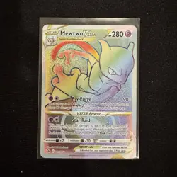 The Pokemon Company Mewtwo VSTAR Secret Rare 079/078 Pokemon GO Holo EN 2022 - Image 1