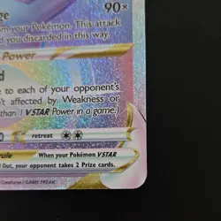 Pokemon Mewtwo VSTAR Secret Rare Full Art Holo 079/078 Pokemon GO 280 HP - Image 3
