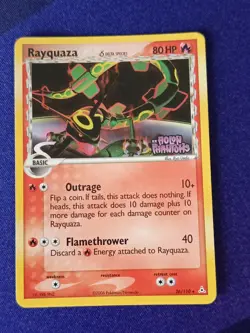 Pokemon Rayquaza 26/110 Holon Phantoms Reverse Holo Stamped - LP - Image 1