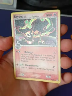 Pokemon Rayquaza 26/110 Holon Phantoms Reverse Holo Stamped - LP - Image 3
