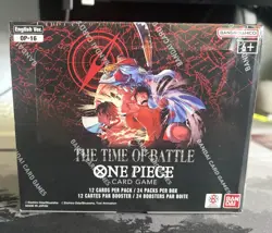 One Piece TCG OP-16 The Time of Battle English Booster Box New & Factory Sealed - Image 1