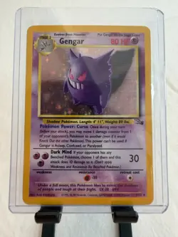 Gengar 5/62 Fossil Holo Unlimited - NM/LP - Image 1