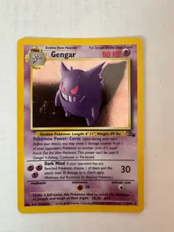 Gengar 5/62 Fossil Holo - Image 1