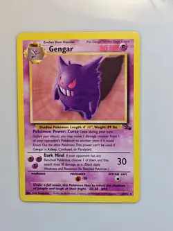 Gengar 20/62 Fossil Unlimited Rare 1999 Excellent Never Played Non Holo - Image 3