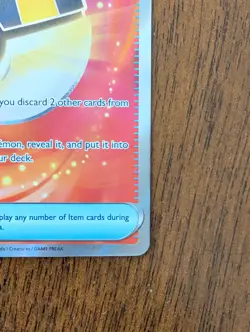 Ultra Ball 264/217 Ultra Rare ME: Ascended Heroes Pokemon TCG Full Art Holo - NM - Image 5