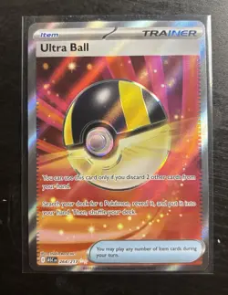 Ultra Ball 264/217 Ultra Rare Full Art - Pokemon TCG Ascended Heroes - NM - Image 1