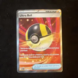 Pokemon TCG Ascended Heroes Ultra Ball 264/217 Full Art Ultra Rare NM - Image 1