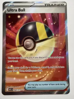 Pokemon TCG Ultra Ball 264/217 Ascended Heroes Ultra Rare Full Art Holo English - Image 1