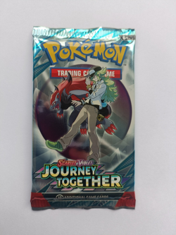 x1 Journey Together Pokemon TCG Booster Pack | New & Factory Sealed | - Image 1