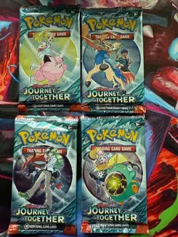 Pokemon TCG Journey Together 4 Booster Pack- Unopened Sealed - Image 1