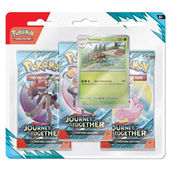 [AUS] Pokemon TCG Journey Together 3-Pack Booster Blister Pack *NEW & SEALED* - Image 1