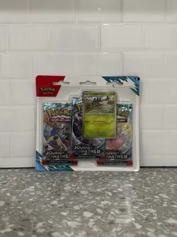 [AUS] Pokemon TCG Journey Together 3-Pack Booster Blister Pack *NEW & SEALED* - Image 3