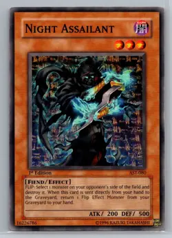 Ancient Sanctuary #AST-080 Night Assailant - VG - Image 1