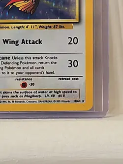 Pidgeot - 8/64 - Jungle Unlimited 1999 - WOTC - Holo Rare - MP - Pokemon TCG - Image 5