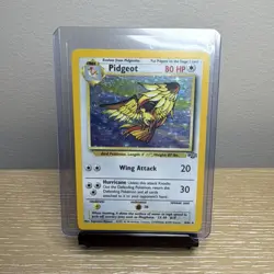 Pokemon TCG Pidgeot Jungle 8/64 Holo Holo Rare Unlimited English 80HP - Image 1