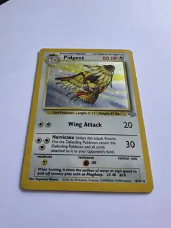 🦅 Pokemon TCG Pidgeot Jungle Card Holo 8/64 Rare Unlimited Excellent ⭐ - Image 1