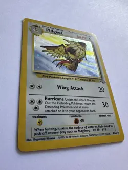 🦅 Pokemon TCG Pidgeot Jungle Card Holo 8/64 Rare Unlimited Excellent ⭐ - Image 3
